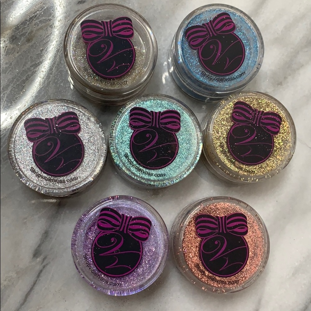 Set of 7 Violet Voss Loose Glitter